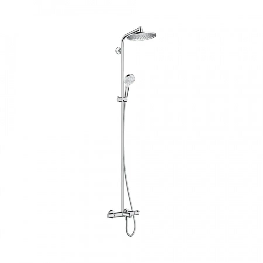 Cromta s solo leveling. Душевая система Hansgrohe Crometta s 240 Showerpipe с термостатом 27320000. Душевая стойка Hansgrohe Crometta s 240 1jet Showerpipe ECOSMART 27268000. Душевая стойка Hansgrohe Crometta 160 1jet Showerpipe 27264400. Душевая стойка Hansgrohe Crometta e 240.