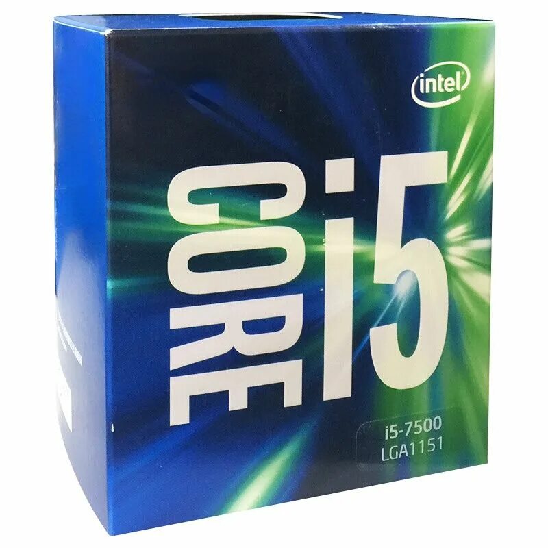 Intel core i5 7400 4 core. Intel core i5-7500. i5 7400. i5 7400 фото. упаковка процессора intel.