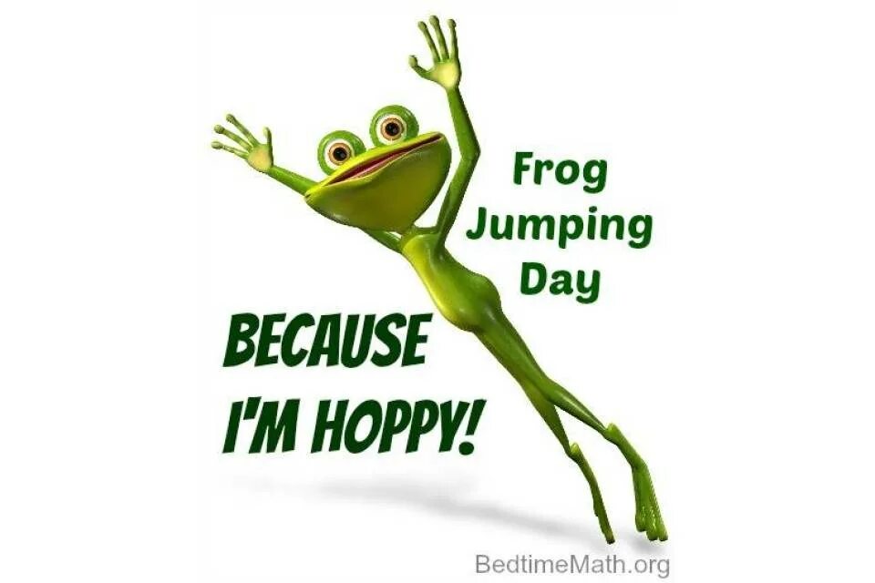 Песня i can jump a frog. Jumping Frog. National Frog jumping Day. Frog jumping Contest. World Frog Day.