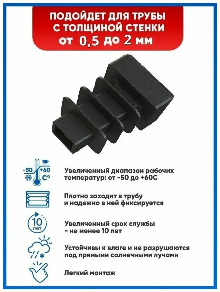 заглушка 10х10. подпятник для пластиковых ножек, 20 мм, резьба м10. заглушка для трубы профильной 10х10 мм. заглушка квадратная 10х10 мм. заглушка 10х10.