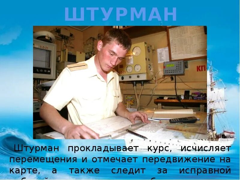 Какие профессии моряков. Профессии на корабле. штурман на корабле. профессия штурман. профессии на корабле для детей.