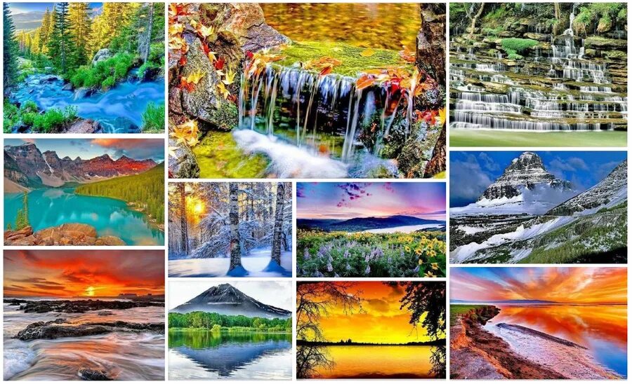 Коллаж природа. Коллаж пейзаж. Природный коллаж. Природный коллаж. Дальний восток коллаж.