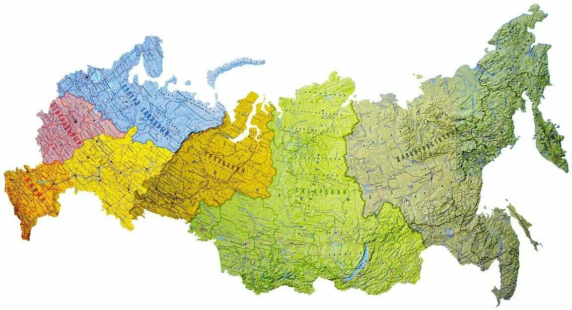 Карта России. Карта России географическая. Карта РФФ. Территория России на карте.