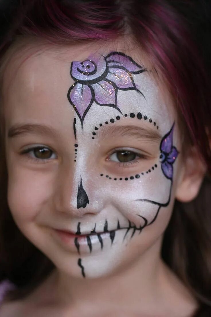 Face paint перевод. Аквагрим для детей. Аквагрим на Хэллоуин. Красивый аквагрим. Аквагрим для детей простые.