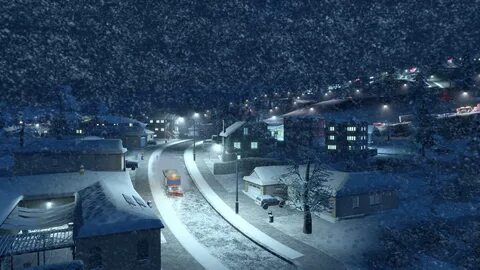 Cities snowfall