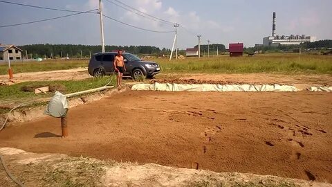 Уплотненный песок