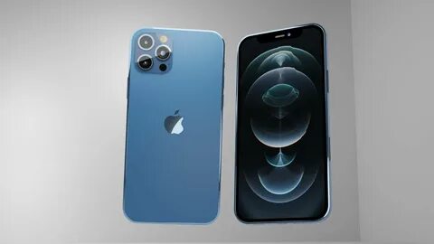 Iphone 12 pro тихоокеанский синий