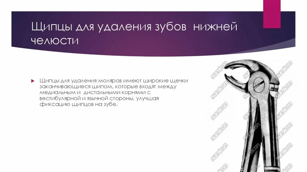 Какими щипцами удаляют зубы