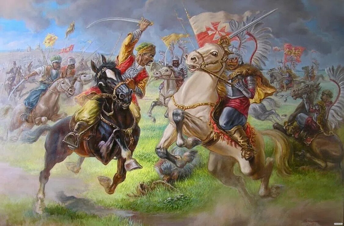 Битва под желтыми водами 1648 г. Битва Казаков Хмельницкого под Пилявцами. Битва под Берестечком 1651г..
