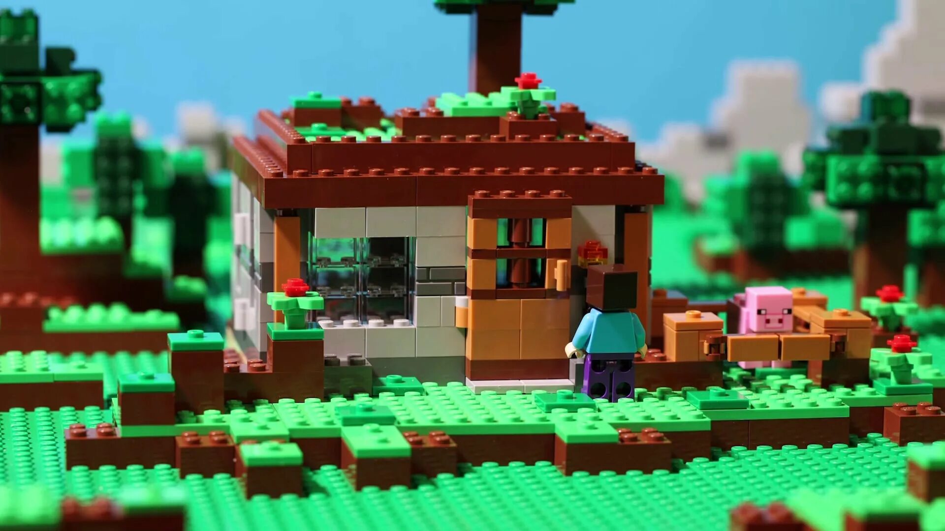 Майнкрафт видео для детей без плохих. Lego minecraft lego minecraft мультики. lego майнкрафт мультики. лего майнкрафт мультфильм. лего майнкрафт деревня мультик.