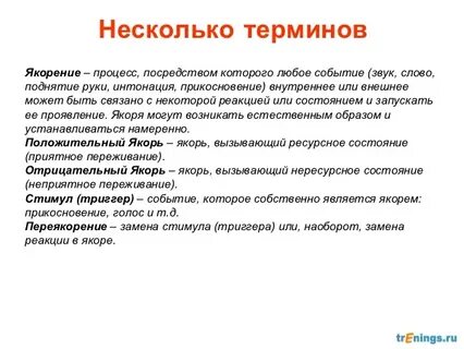 Способ якоря