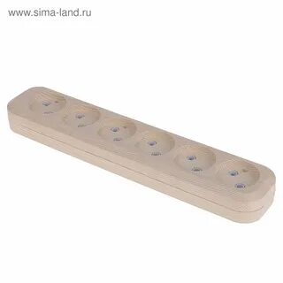 Розетка 5 гнезд накладная