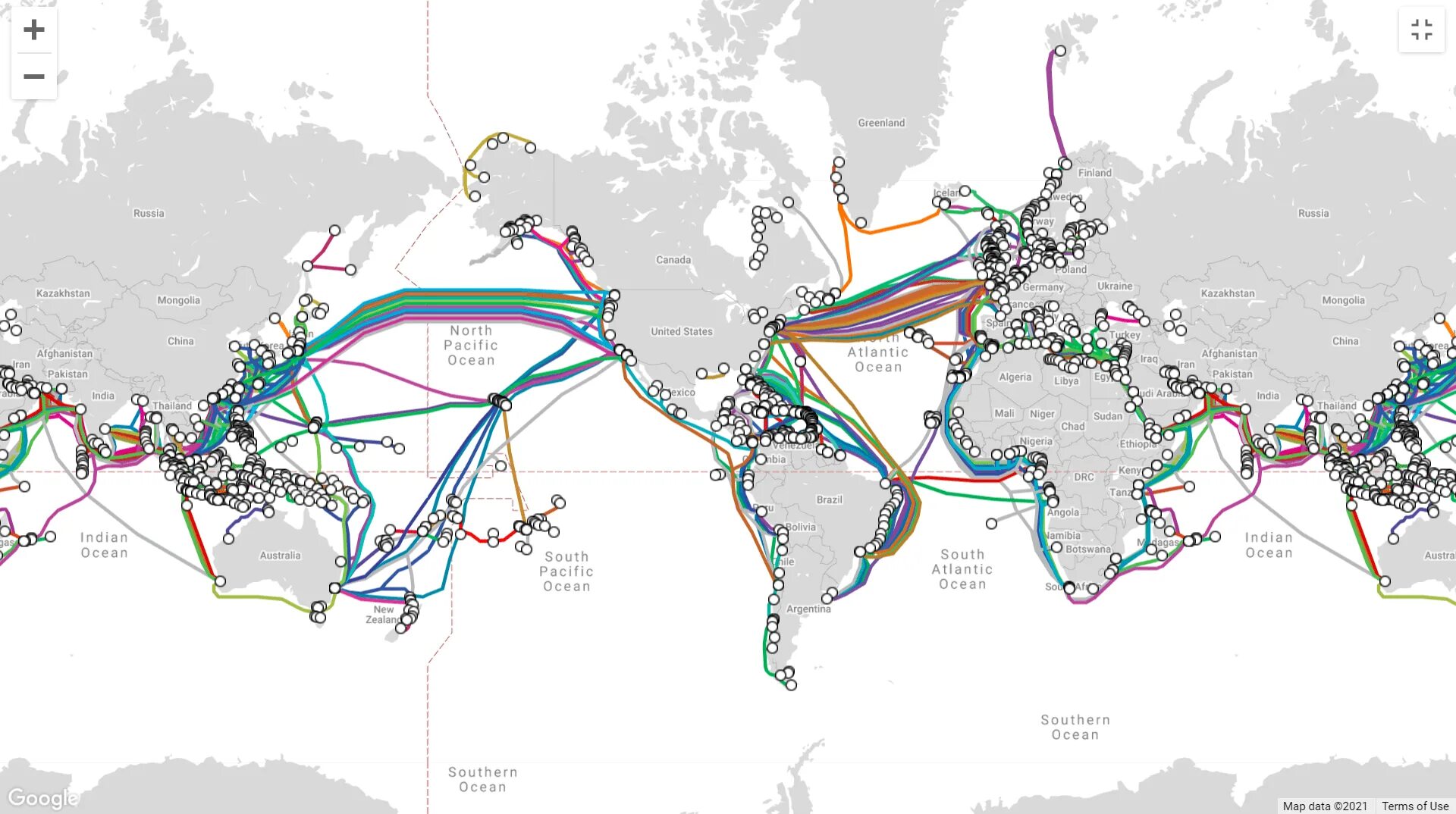 Карта подводных кабелей. Трансатлантический кабель карта. Подводный интернет кабель.
