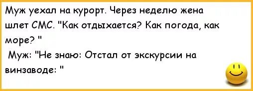 Анекдоты про курорт. Шутки про работу мужа. Муж уехал. Анекдот про мужа и жену прикольные. Муж переехал