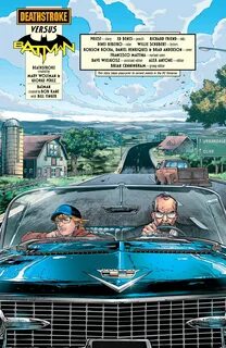 Is he really Bruce Wayne’s son, or is Slade Wilson... 