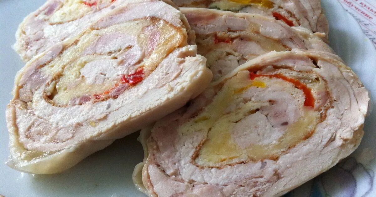 Рецепт рулета из филе курицы