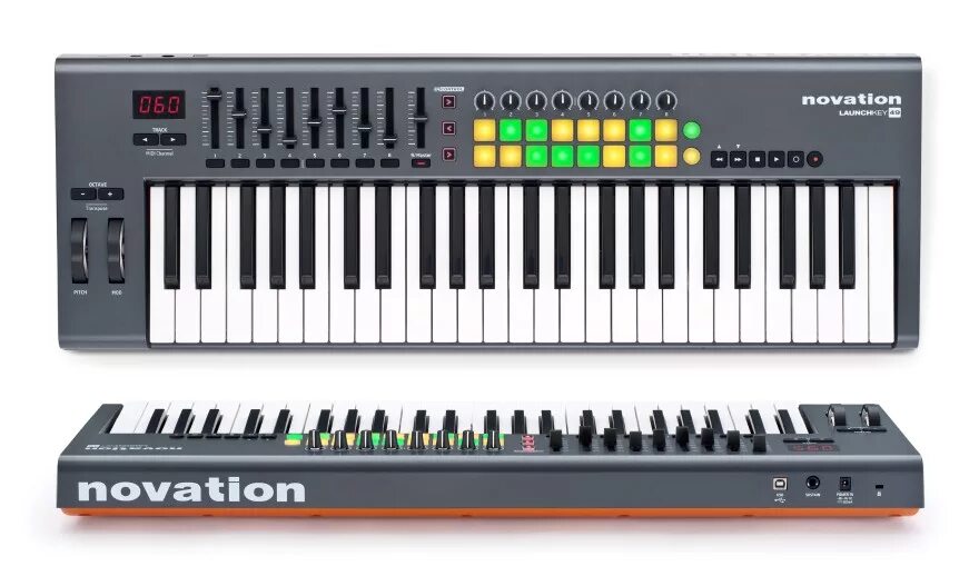 Midi клавиатуры обзор. Midi-клавиатура novation launchkey 49. миди novation 49 launchkey 49. novation launchkey 45. novation key 88.