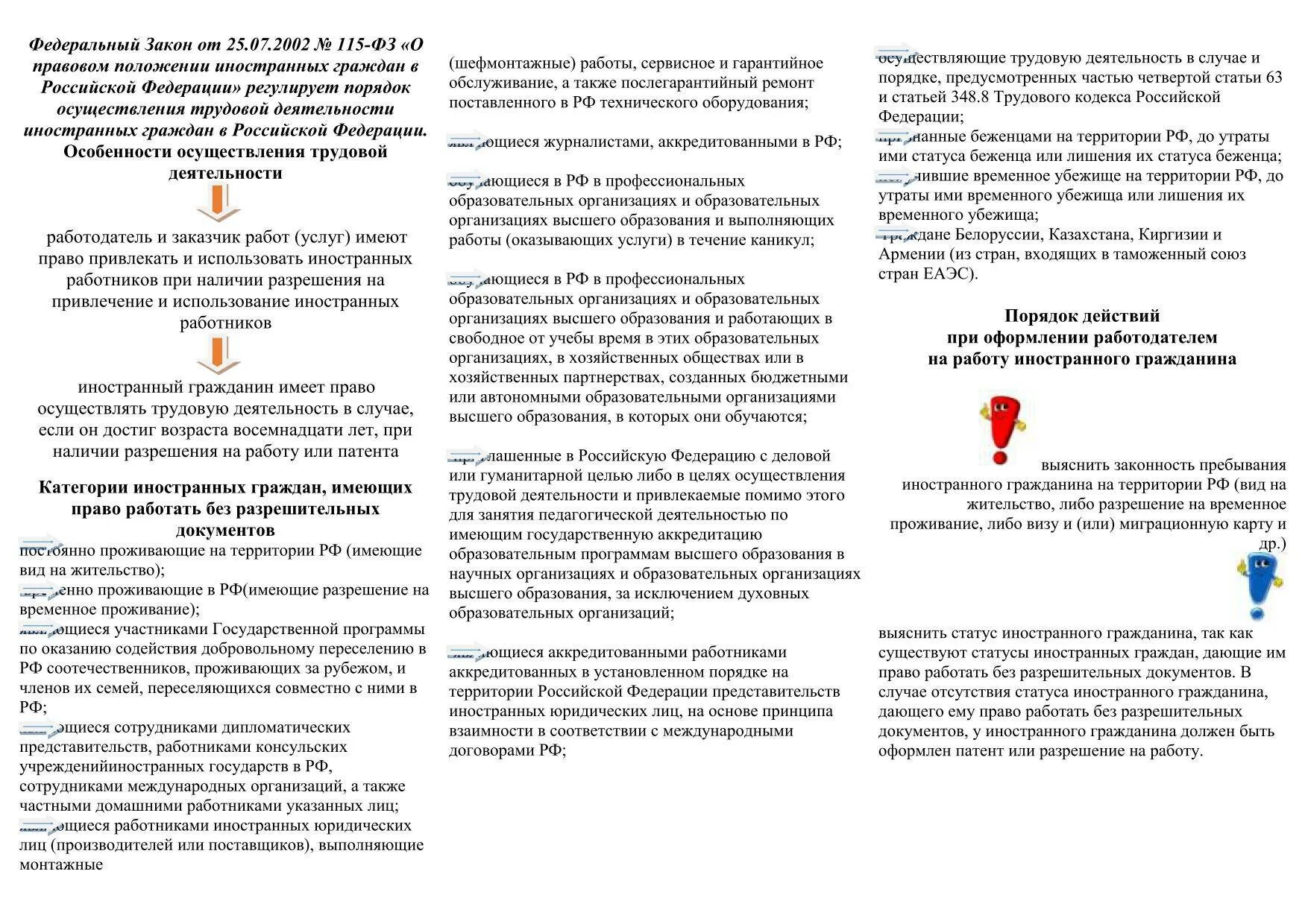 Вправе ли работодателю привлекать. Памятка иностранному гражданину. Памятка для иностранных работников. Трудоустройство иностранных граждан. Памятка для иностранных граждан приехавших в Россию.