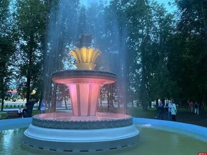 Фонтан в пскове на 4 углах
