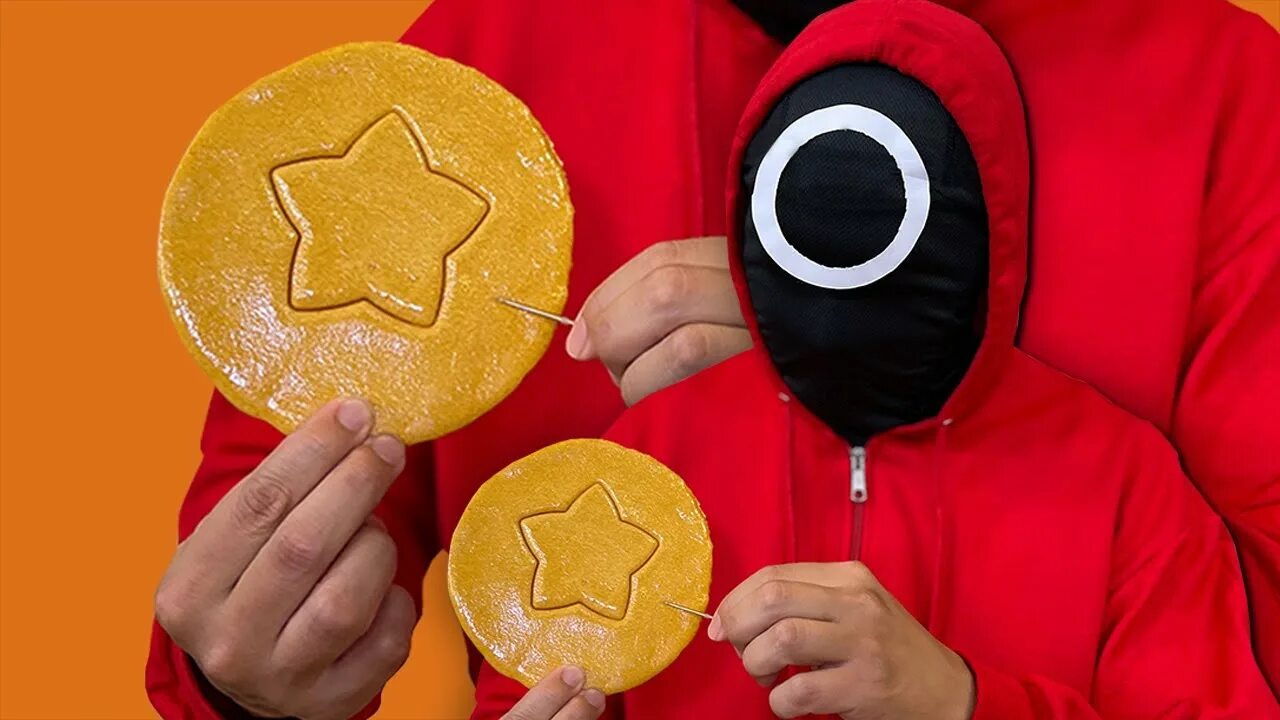 Как выглядят печеньки из игры в кальмара Сахарные соты игра в кальмара рецепт с фото (107 фото)