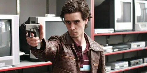 James Ransone as Ziggy in 'The Wire', pointing a gun in front of ...