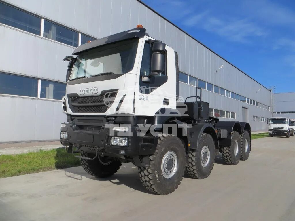 Тягач «Iveco-AMT 633910. Седельный тягач 8х8 Iveco-АМТ 733910. Седельный тягач Iveco-Trakker / Ивеко-АМТ 733910. Седельный тягач Iveco АМТ 633910. Купить тягач вездеход