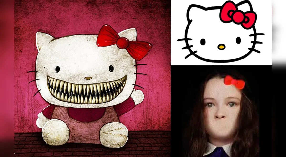 Хелло Китти. Рисунки hello Kitty. Китти панк. Страшное hello