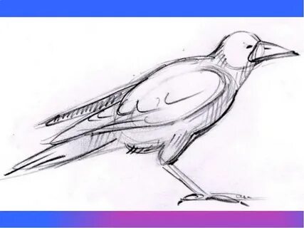 Рисунок грача 2 класс