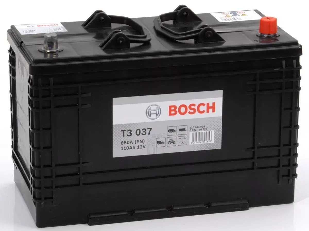 Аккумулятор т купить. Аккумулятор 110ah бош. Аккумулятор для грузовиков Bosch t3 037. АКБ Bosch 110ah. Аккумулятор для грузовиков Bosch t3 080 (0 092 t30 800).