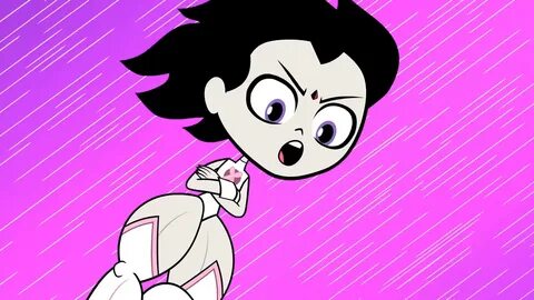 File:Teen Titans GO! S03E31 - Raven's Leg Muscle 090.png - Animated Muscle Women