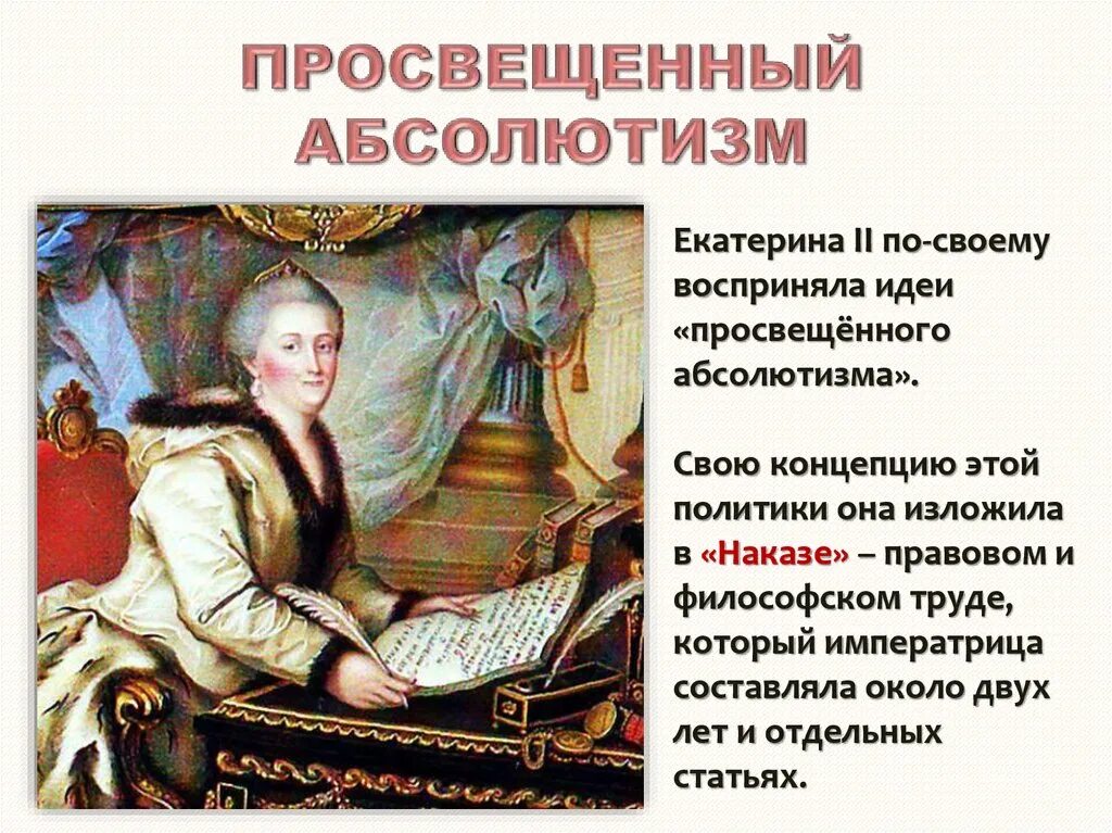 Идеи абсолютизма