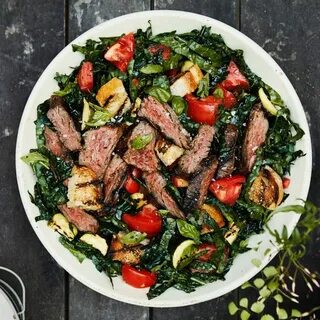Горячий салат из овощей на мангале
