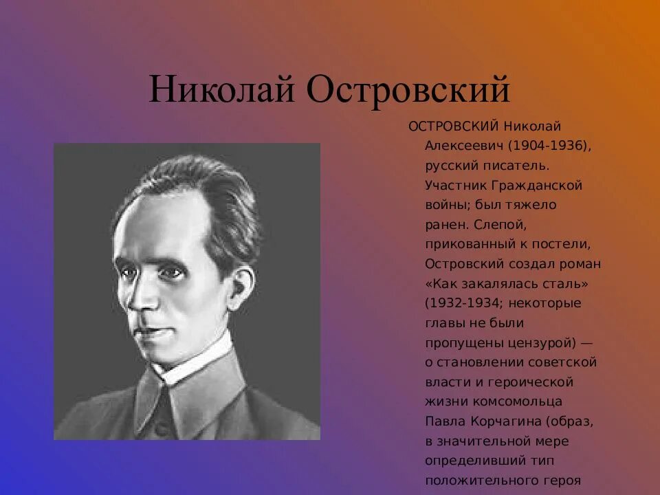 Русские писатели. Николай Островский. Островский Николай Васильевич. Островский Николай Алексеевич. Островский Николай Алексеевич биография.
