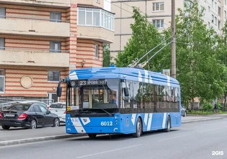 Спб маршрут остановки троллейбуса 23