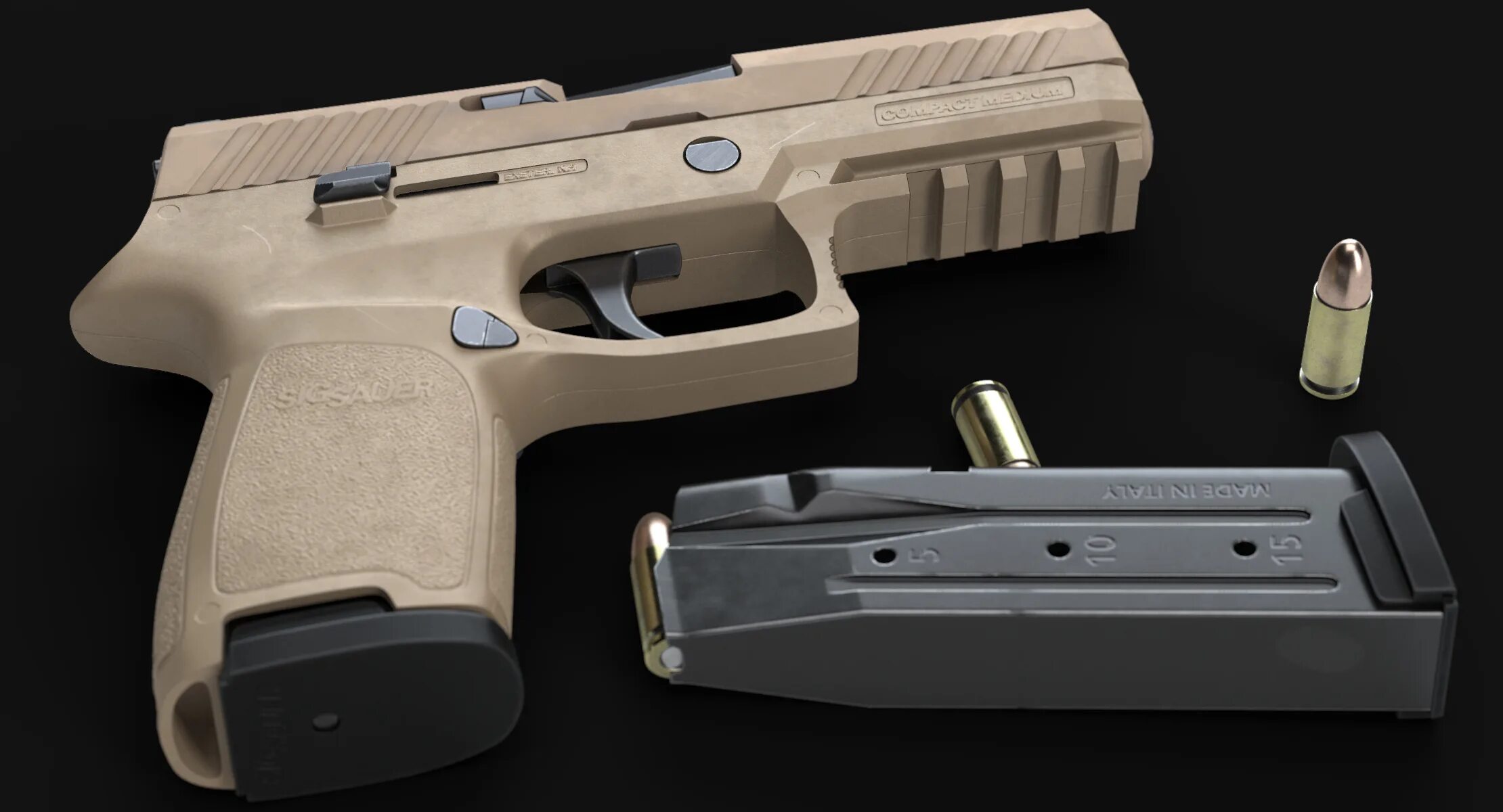 Sig 3. Sig sauer p320 compact. baredda z88.
