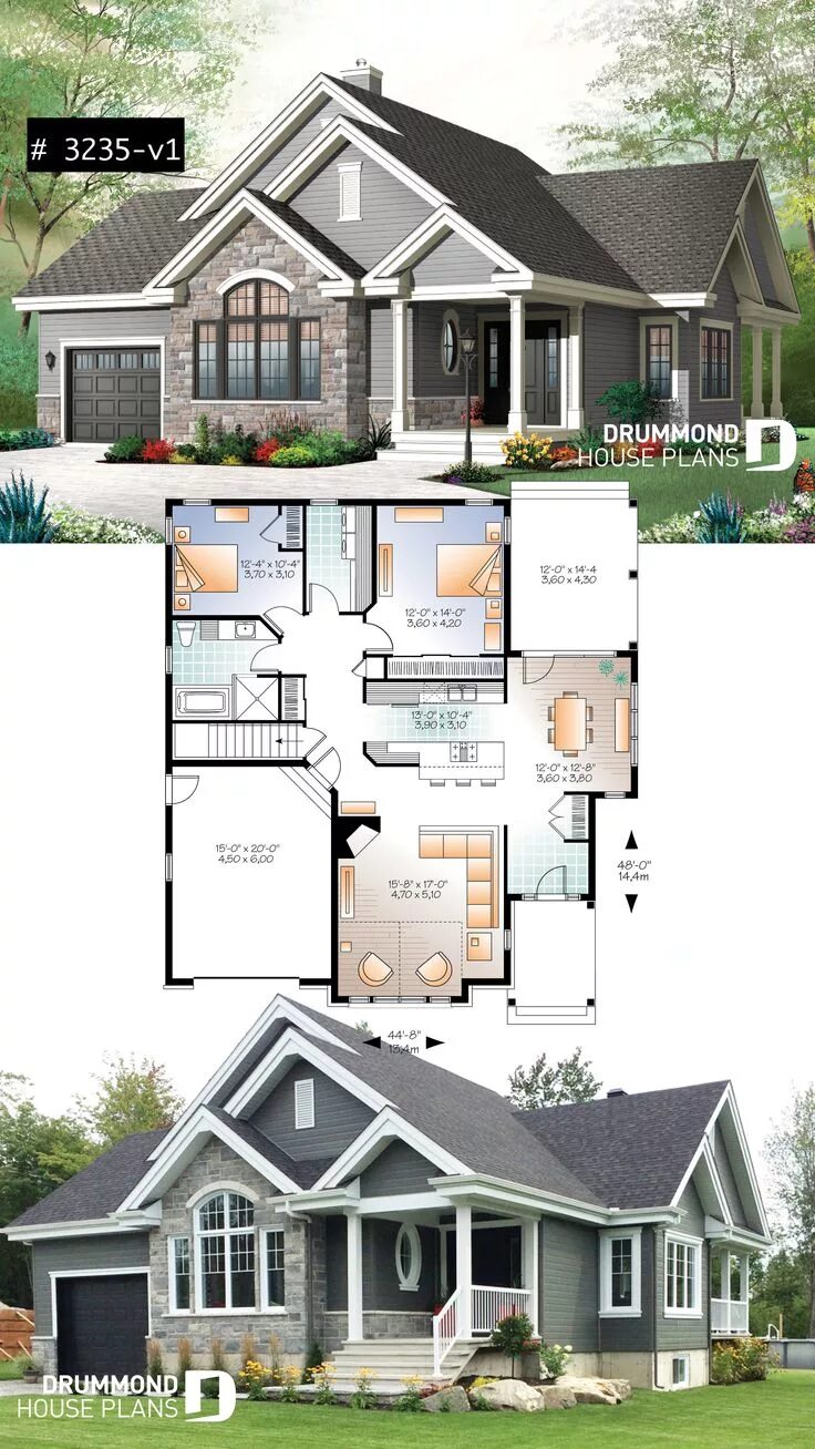 Designer Homes - a division of Ritz-Craft Corp - Mifflinburg, PA Ranch house pla