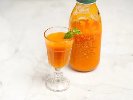 Тыквенный сок с лимонной кислотой