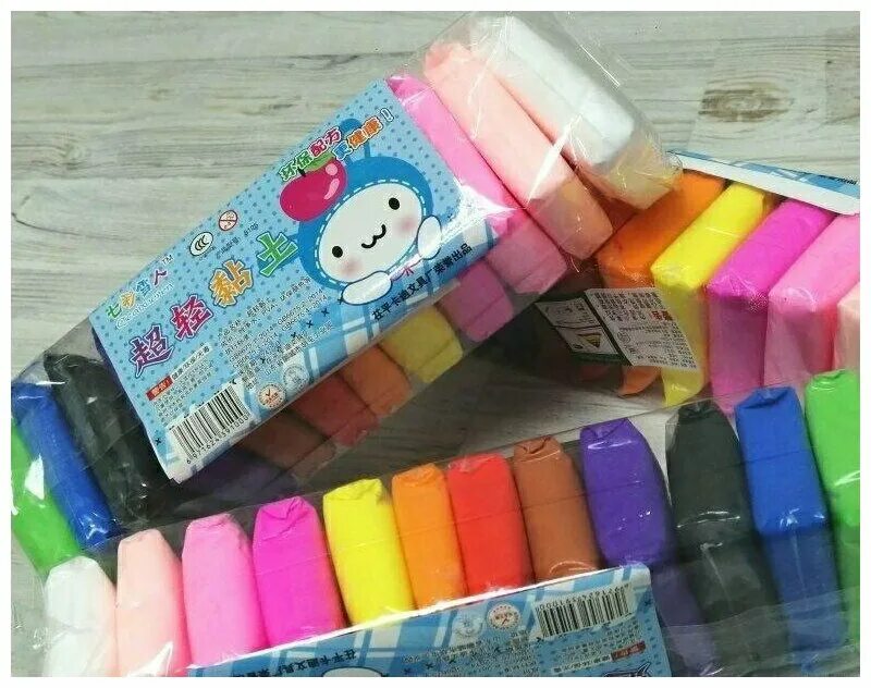 воздушный пластилин. со стеком (в пакете). Super clay воздушный пластилин light. воздушный пластилин набор 12 цветов. легкий пластилин 12 цветов.