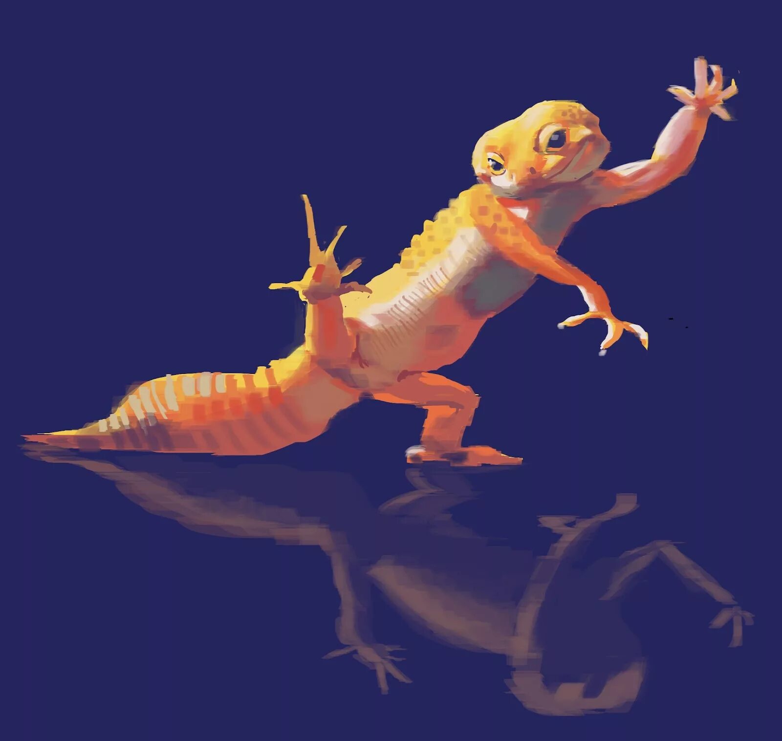 Эублефар. Танцующая ящерка. Человек геккон.