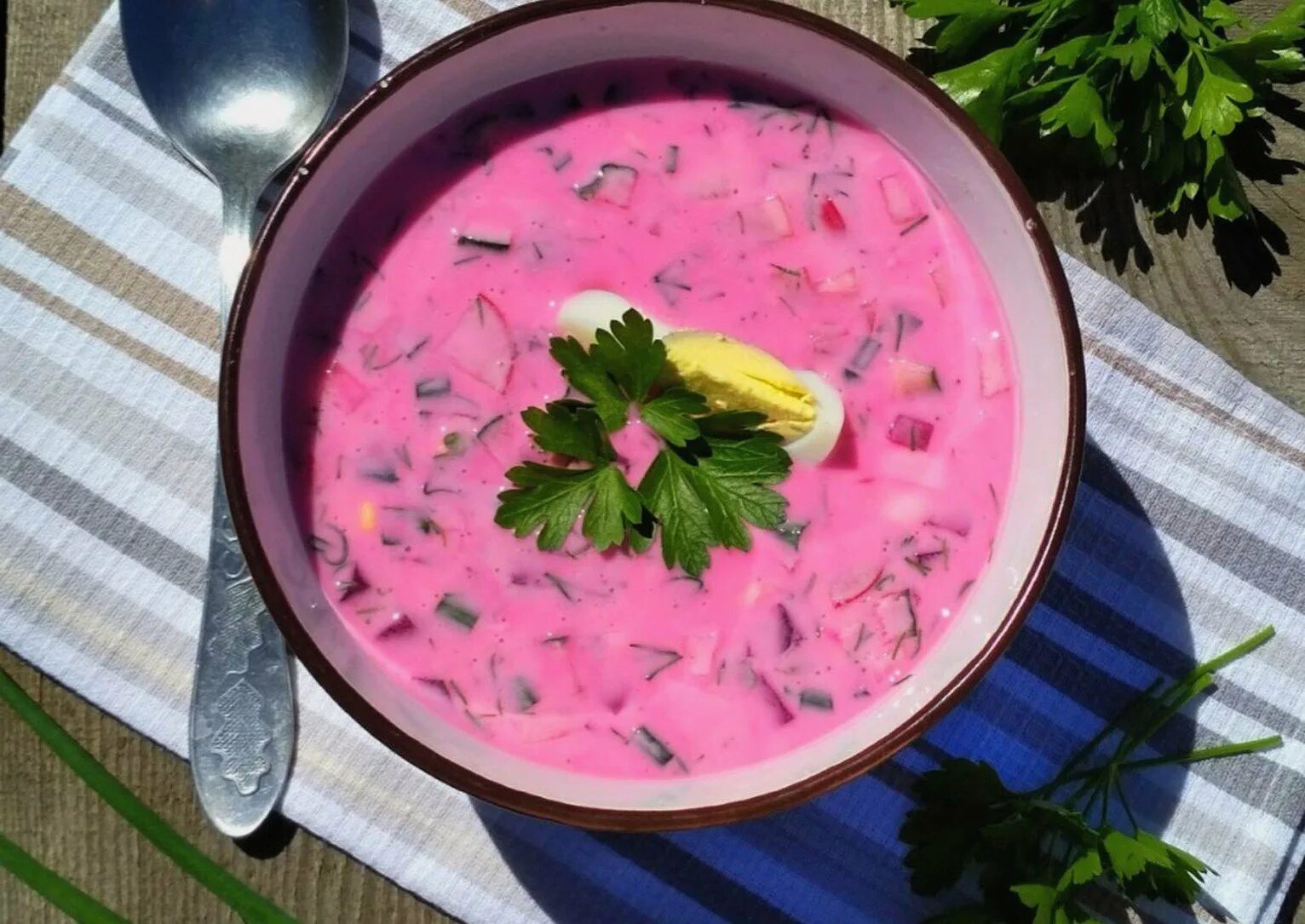 Холодные супы на воде