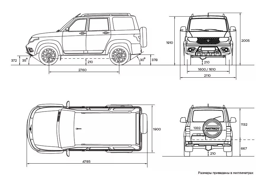 УАЗ 3163 Патриот чертеж. УАЗ Патриот 2015 чертеж. УАЗ Патриот габариты ширина. Габариты УАЗ Патриот 2021.