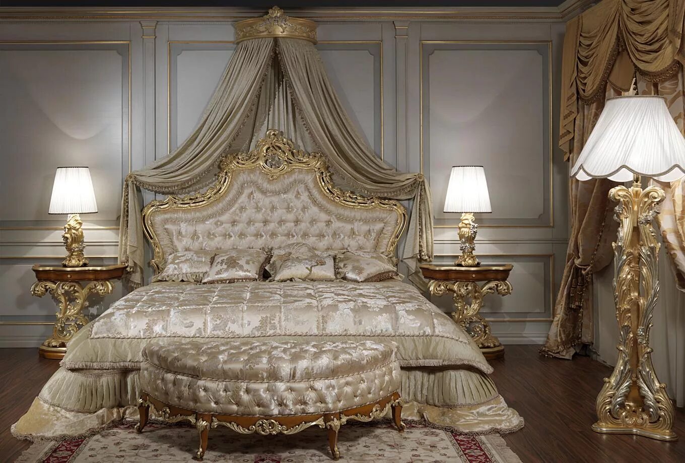 Итальянские спальни Manzoni фабрики Asnaghi Interiors - Ital-Collection