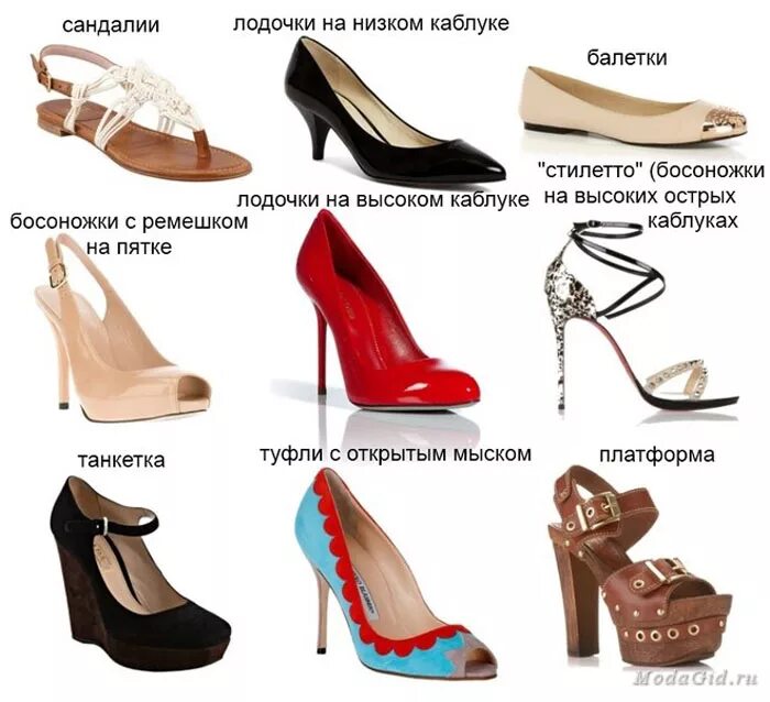 Какого цвета должны быть туфли
