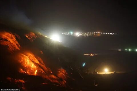 Mine fire