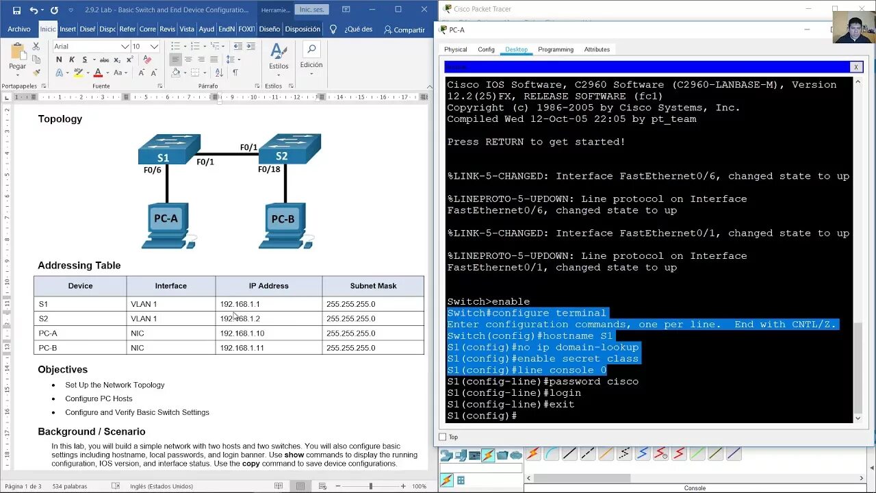 The device the switch. Basic switch setup. lab2.1 программа. switch config. switch device.