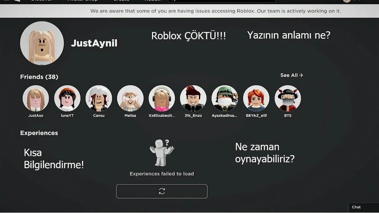 We are aware that there is an Issue with accessing Roblox our Team is actively working on it перевод. We are aware that there is an Issue with accessing Roblox. Our Team is actively working on it.. We are there is an Issue with accessing Roblox. Our Team actively working on it. Как решить. Roblox we are aware that there is an Issue with joining experiences. Our Team is actively working on it..