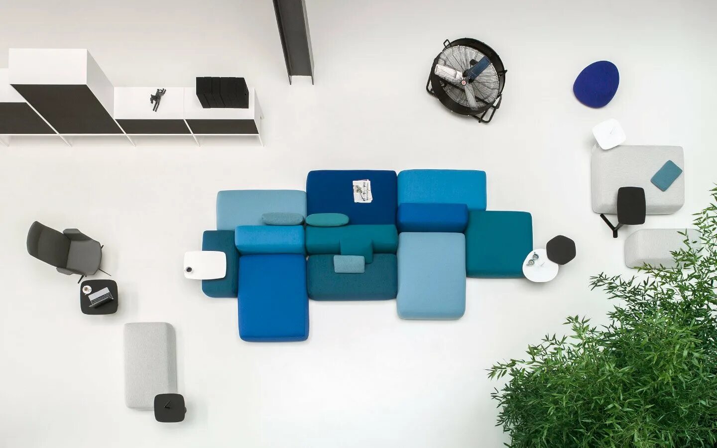 Modular system. Lapalma plus диван. modular sofa. модульная мягкая мебель для школы. мягкая модульная мебель для спортзала.