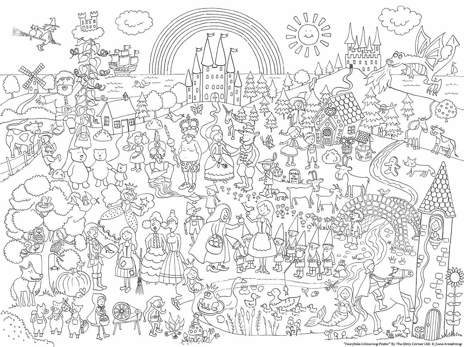 Раскраски мелкие. Большая раскраска. Большая раскраска "совушки". Много элементов на одном плакате 6 букв. Большой плакат раскраска.