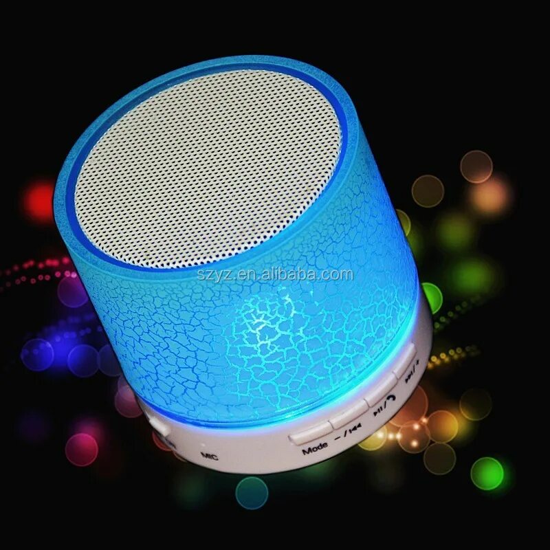 Портативная колонка с подсветкой 7 цветов. Колонка bt speaker mini. портативная bluetooth колонка a9 (fm  usb  microsd). mini wireless speaker колонка. mini speaker led колонка.