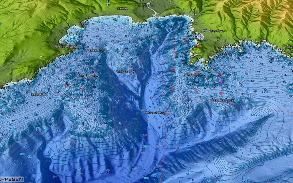 Морская картография. Карты c-Map. Картографирование морского дна. The Map.